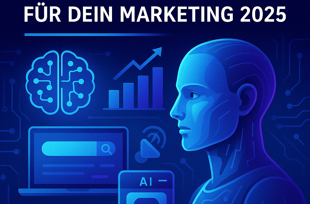 Top 5 KI-Tools für dein Marketing 2025 – und wie du sie richtig einsetzt